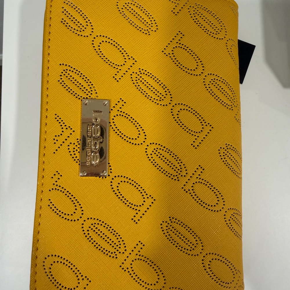 Bebe Mustard Crossbody Bag